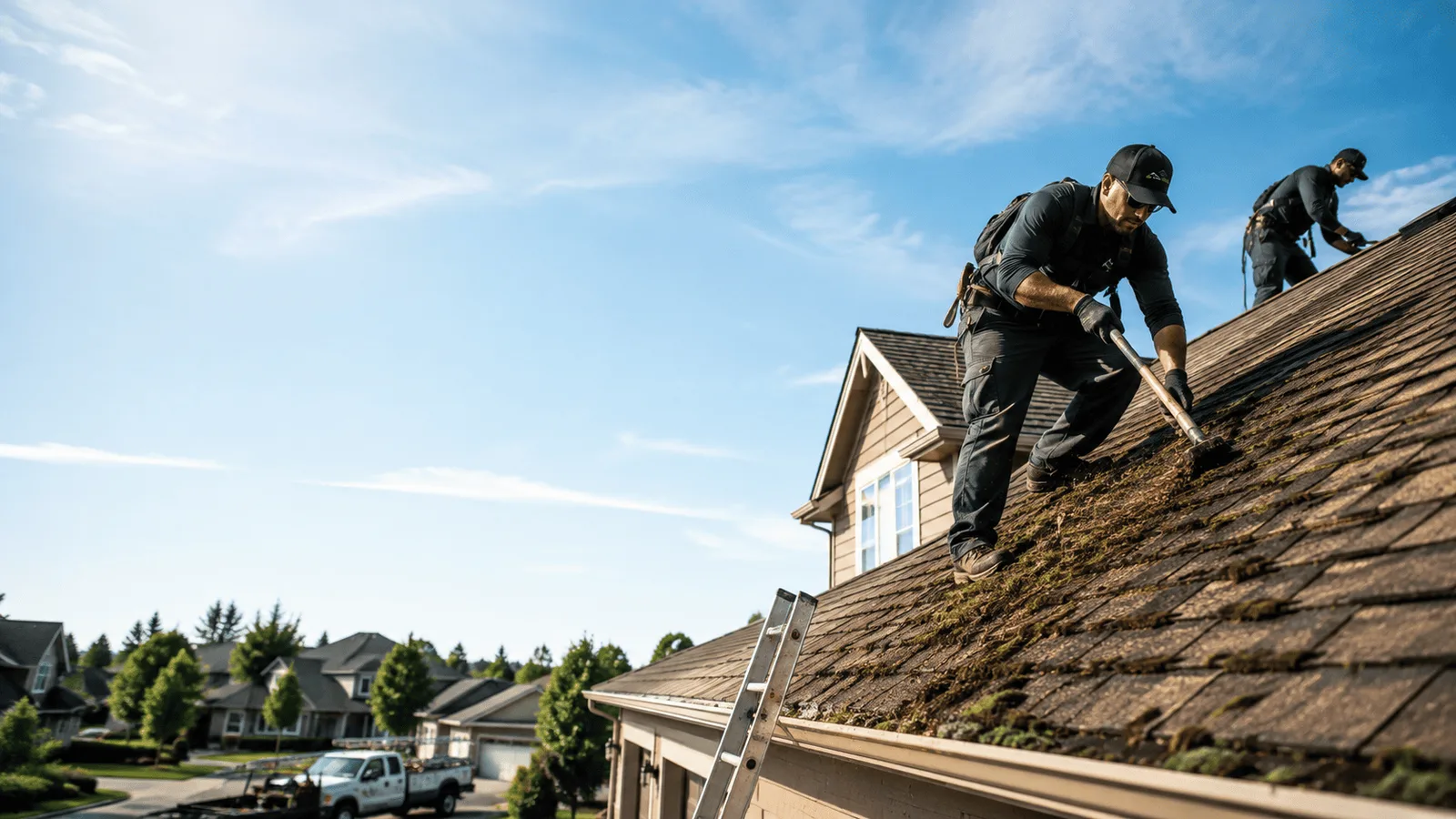 Roof Moss Removal in Saint Albans, ME near me